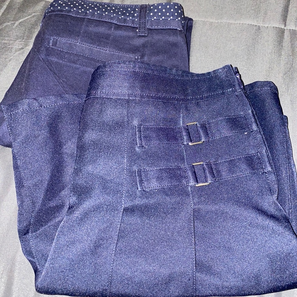 Girls French Toast uniform pants, skirt Sz14